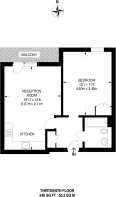 Floorplan area for info only, not for £/sq. ft valuation