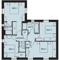 Avondale first floor plan