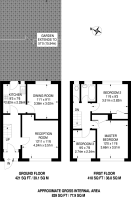 Floorplan area for info only, not for £/sq. ft valuation