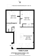 Floorplan area for info only, not for Â£/sq. ft valuation