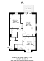 Floorplan area for info only, not for £/sq. ft valuation