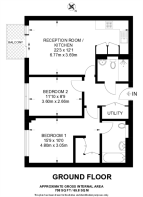 Floorplan area for info only, not for £/sq. ft valuation