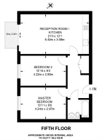 Floorplan area for info only, not for £/sq. ft valuation