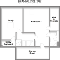 Split Level Third Floor