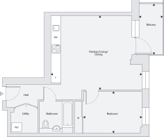 Plot floorplan