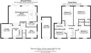 Plot A ,Farmhouse Gardens, Nup End - all floors.JP