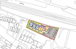 Site Plan Of 26 Unit