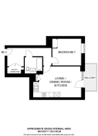 Floorplan area for info only, not for £/sq. ft valuation