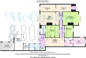 Flat 1 Skelmorlie, 1 Spring Gardens, Ventnor - all