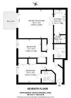 Floorplan area for info only, not for £/sq. ft valuation
