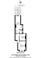Floorplan area for info only, not for £/sq. ft valuation