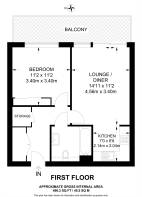 Floorplan area for info only, not for Â£/sq. ft valuation