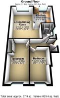 STANWELL ROAD FLOOR PLAN 3D