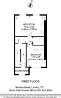21b Swinton Street - Floorplan