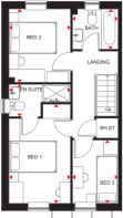First floor floorplan
