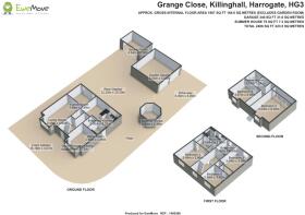 EweMove Harrogate 3D Plot Plan