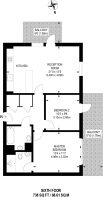 Floorplan area for info only, not for £/sq. ft valuation