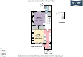 Lower Ground Floor Flat, 3 Great Bedford Street, B