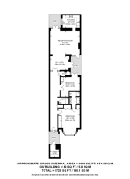 Floorplan area for info only, not for £/sq. ft valuation