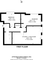 Floorplan area for info only, not for £/sq. ft valuation