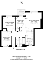 Floorplan area for info only, not for £/sq. ft valuation