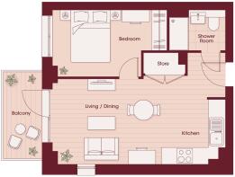 Royal Gateway - Plots 135, 140, 145, 150, 155 and 160 - Floorplan