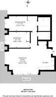 Floorplan area for info only, not for £/sq. ft valuation