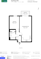 Floorplan area for info only, not for £/sq. ft valuation