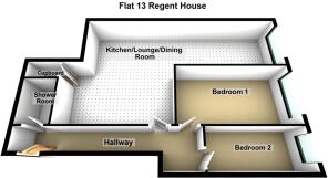 Flat 13, Regent House , Queen Street, Barnstaple-1