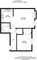 Floorpan - Middleton House, Lady Anne Court, York]