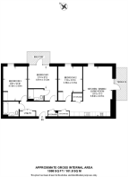 Floorplan area for info only, not for £/sq. ft valuation