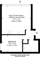 Floorplan area for info only, not for £/sq. ft valuation