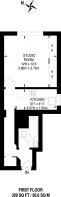 Floorplan area for info only, not for £/sq. ft valuation