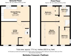 Berkeley Crescent, Padiham - all floors