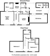 The Old Post Office, 58 Upper Harlestone - Floorpl