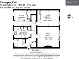 Floorplan of 238 (Flat 1) Canongate