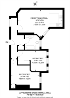 Floorplan area for info only, not for £/sq. ft valuation