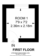 Floorplan area for info only, not for £/sq. ft valuation