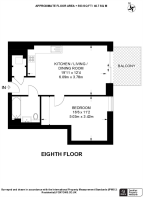 Floorplan area for info only, not for £/sq. ft valuation