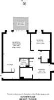 Floorplan area for info only, not for £/sq. ft valuation