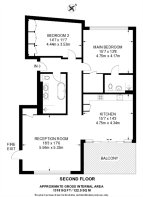 Floorplan area for info only, not for £/sq. ft valuation