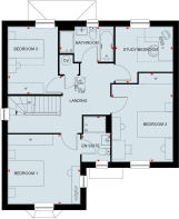 first floor plan of the bempton at century gardens