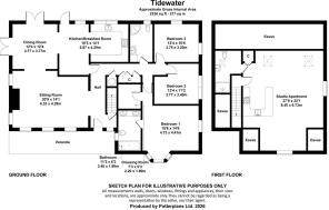 Tidewater Cottage Floorplan