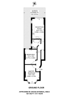 Floorplan area for info only, not for £/sq. ft valuation