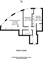 Floorplan area for info only, not for £/sq. ft valuation