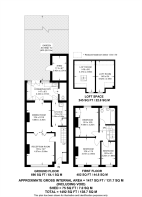Floorplan area for info only, not for £/sq. ft valuation