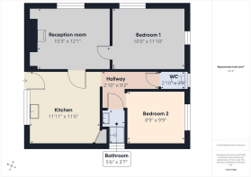 The cottage Floorplan