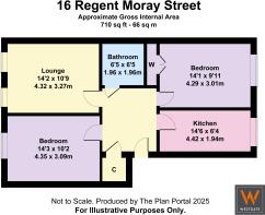16 Regent Moray Street Floorplan