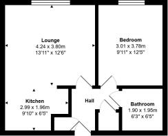 Flat 70, Crown And Anchor House, Sweetman Place, S