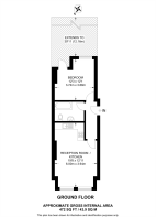 Floorplan area for info only, not for £/sq. ft valuation